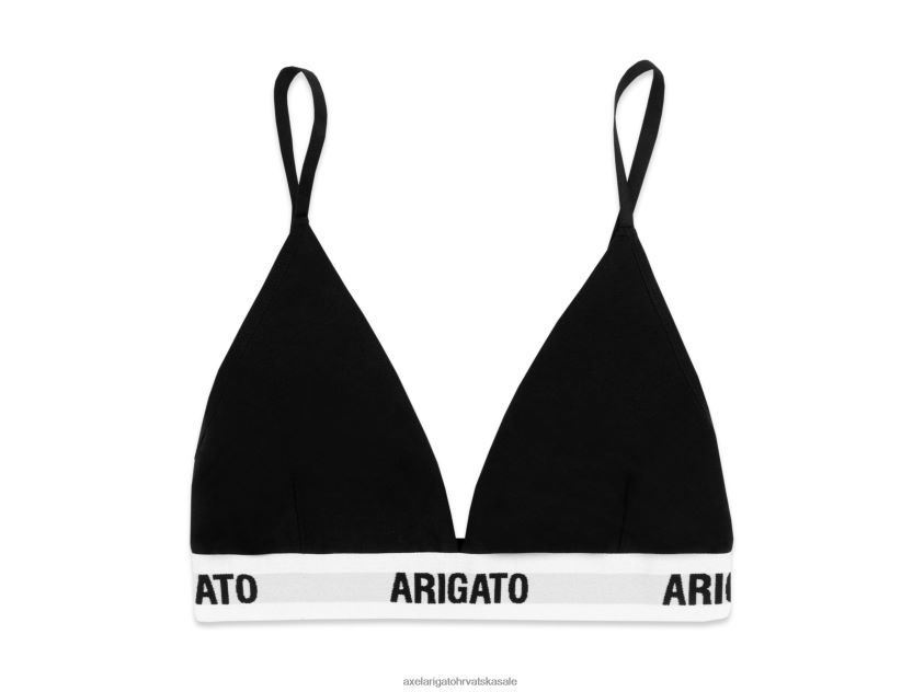 Axel Arigato žene signature triangle bralette FR488L509 odjeća crno